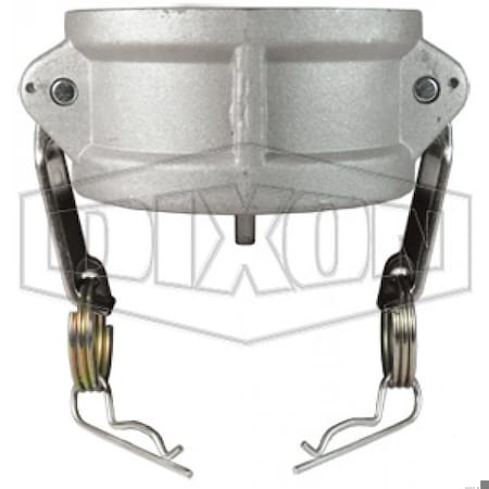 Dixon Global Type DC Cam and Groove Dust Cap, 3 in, 70DegF, Aluminum G300-DC-ALSI